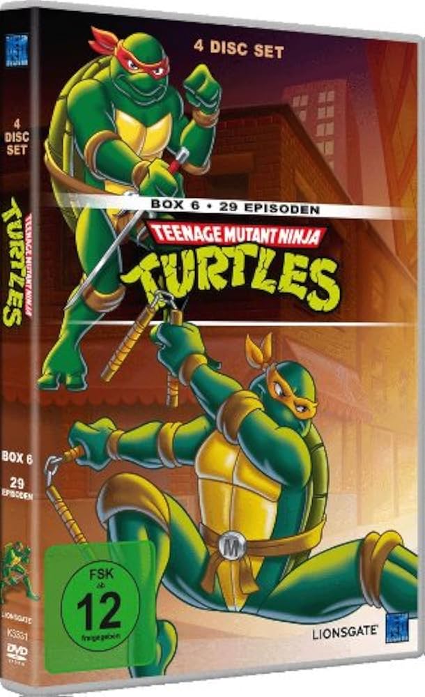 Amazon.co.jp: Teenage Mutant Ninja Turtles. Box.6, 4 DVD : DVD